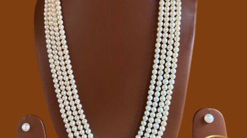 Long Pearl Necklace 22