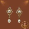 Real Pearls Earrings