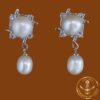 Pearl drop earrings
