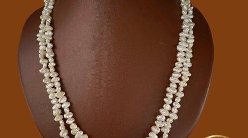 Unshaped White Pearls