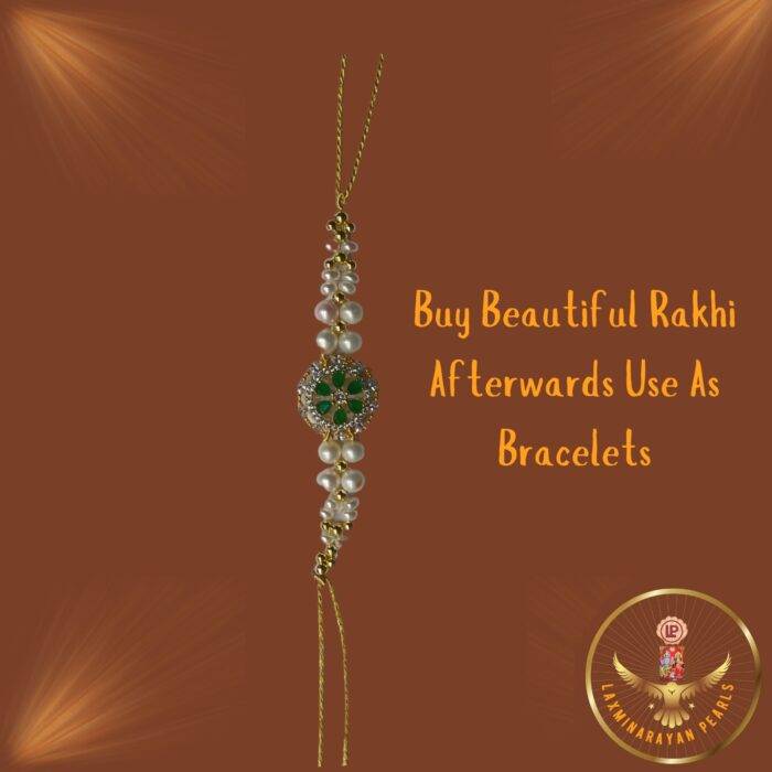 New Launch Real Pearl Rakhi