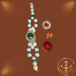 Exclusive Real Pearl Rakhi