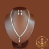 single line pearl necklace