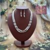 double layer pearl necklace