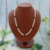 Single layer pearl necklace set