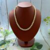 Button pearls necklace sets