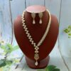 zigzag pearl necklace