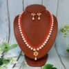 Coral jade necklaces