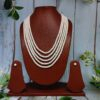 multiple layer pearl necklace set