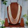 multiple layer pearl necklace set