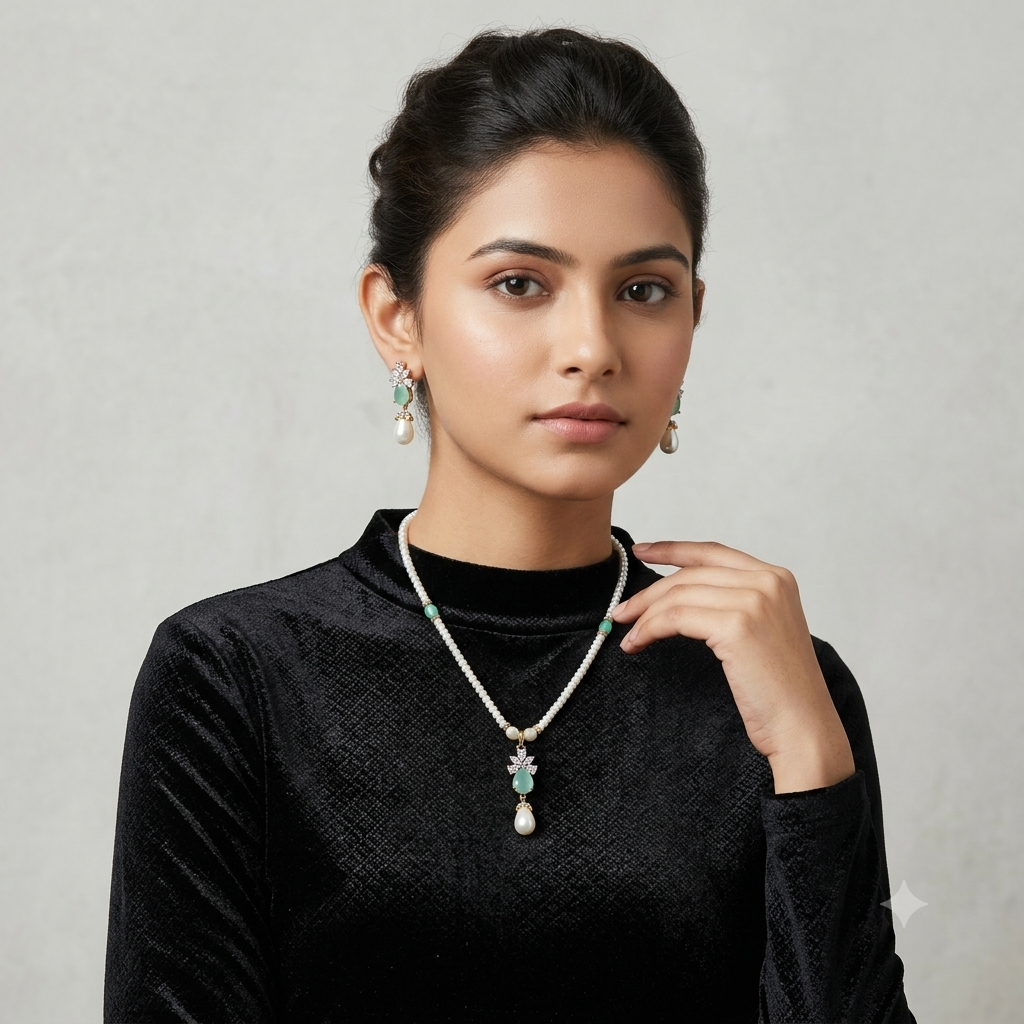 peark necklace