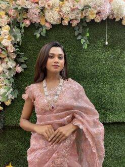 Pearl With Ruby Rani Haar