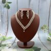 Pearl jali necklace