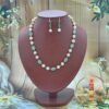 Pearl beaded necklace