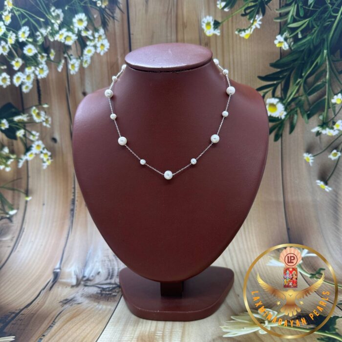 Silver Pearl Set | Laxminarayan Pearls