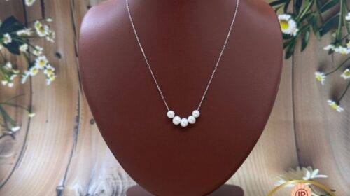 925 Pure Silver Pearl Set