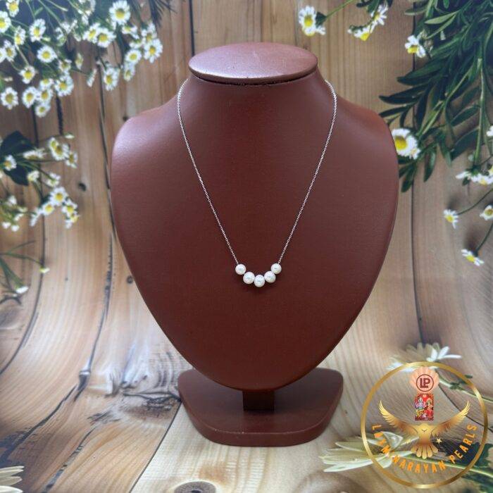 925 Pure Silver Pearl Set