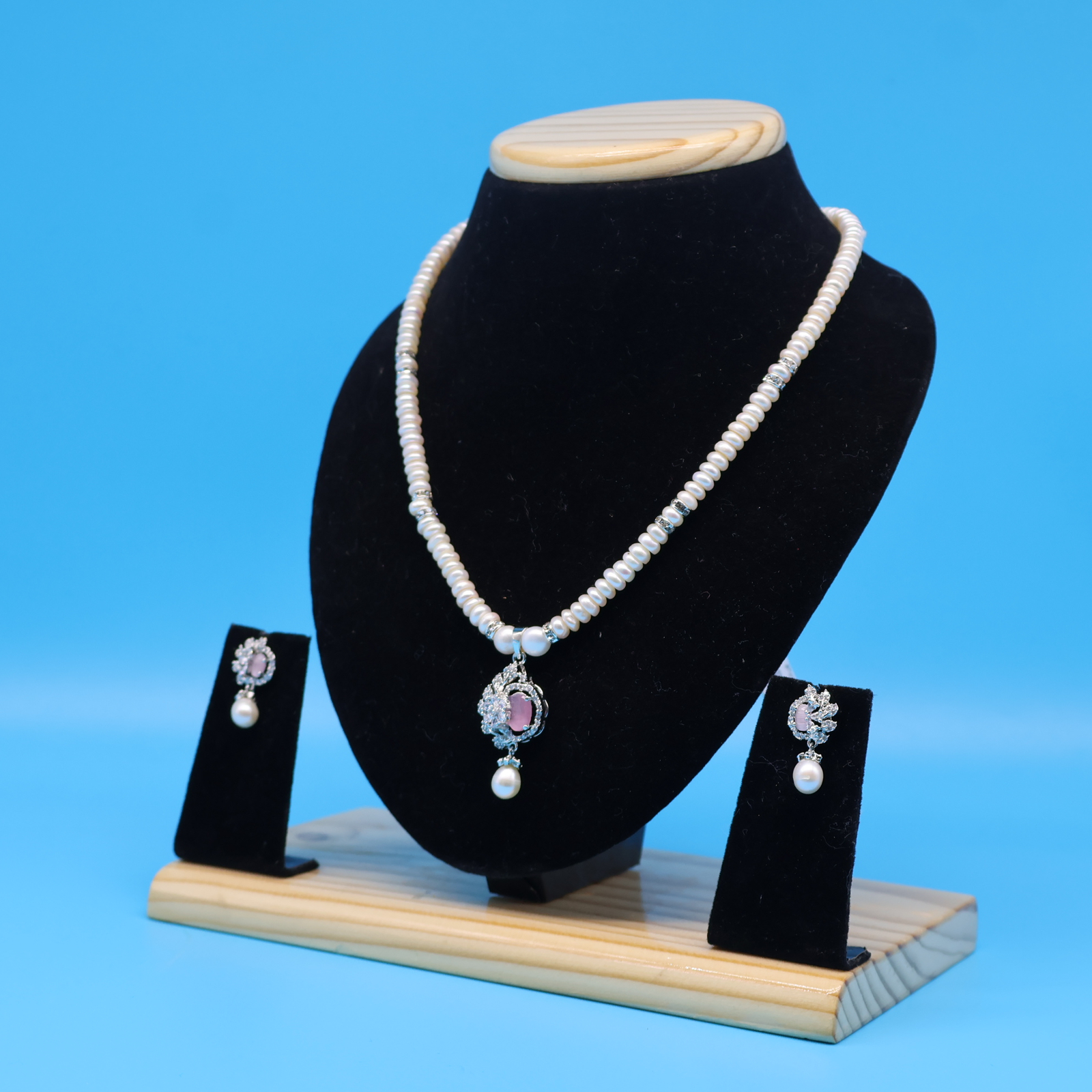 Single Layer Real Pearl Set - Image 2