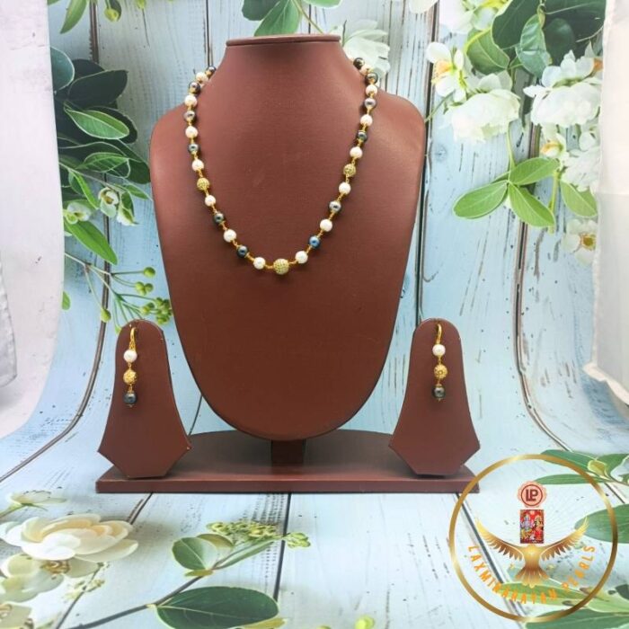 Grey Pearls Necklace