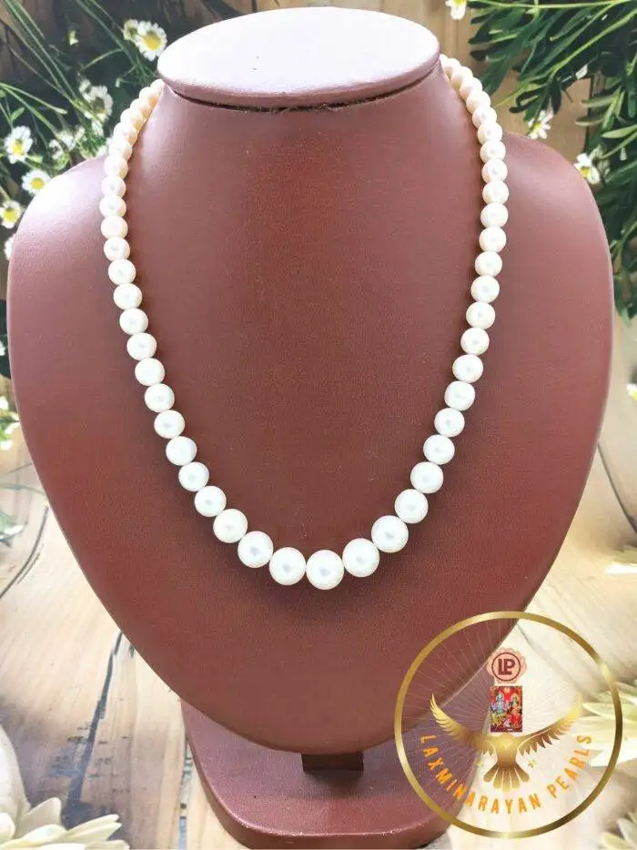 Signature Graduated Pearl Necklace | Laxminarayan Pearls