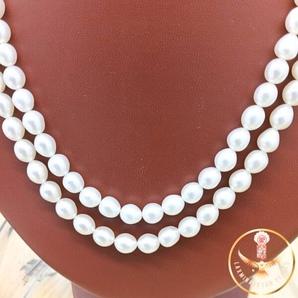 pearl necklace double strand