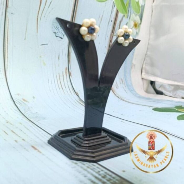 Elegant Pearls  Earrings | Laxminarayan Pearls - Image 2