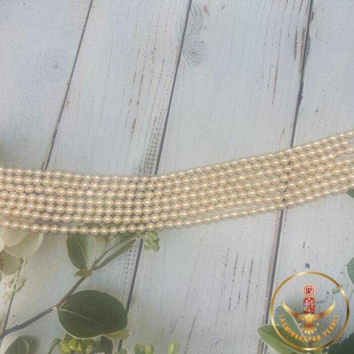 7 mm Oval Loose Pearls | Laxminarayan Pearls - Image 2