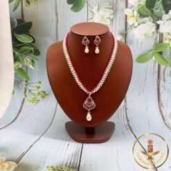 Chandini Pearl Necklace Set | Laxminarayan Pearls