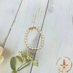 Button Pearl Bracelet