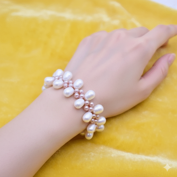 Flower Pearl bracelet