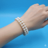 Button Pearl Bracelet