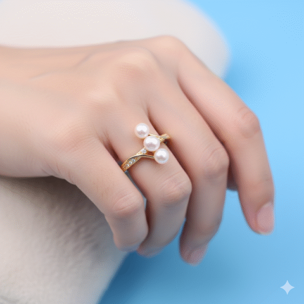 Pearl Finger Ring