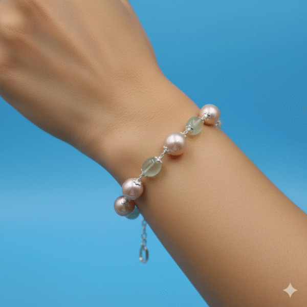 Emerald Pearl Bracelet