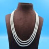 Three Layer Plain Pearl Set