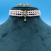 Emerald Pearl Choker Necklace