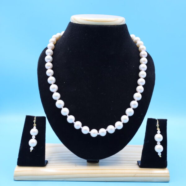 Alternative view of Nated Pearl Necklace