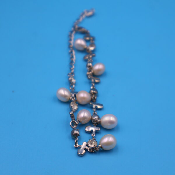 Alternative view of Oval Pearl Bracelet