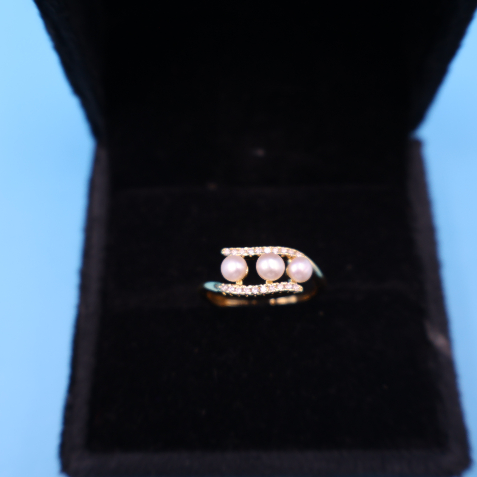 pearl stackable ring - Image 3