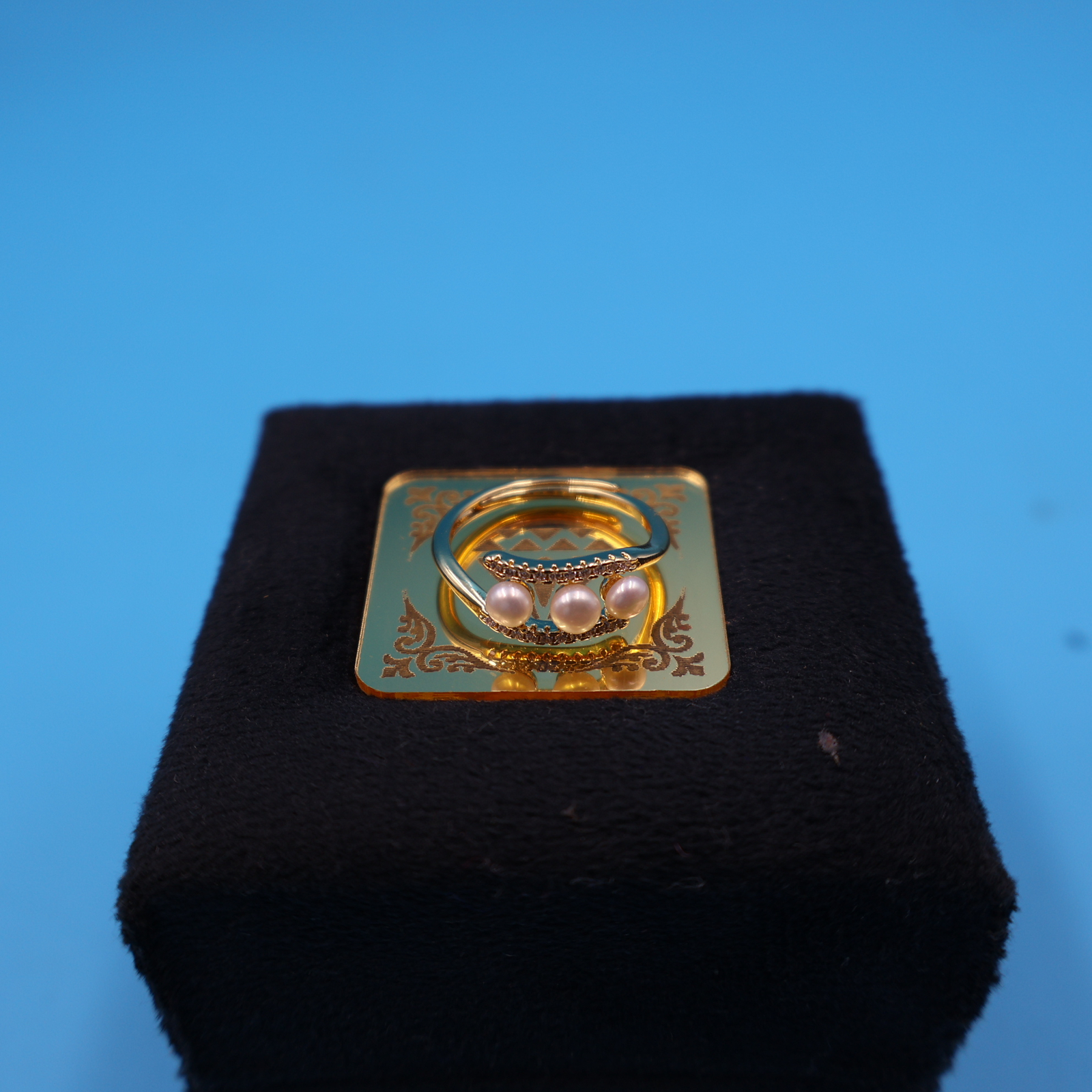 pearl stackable ring - Image 2