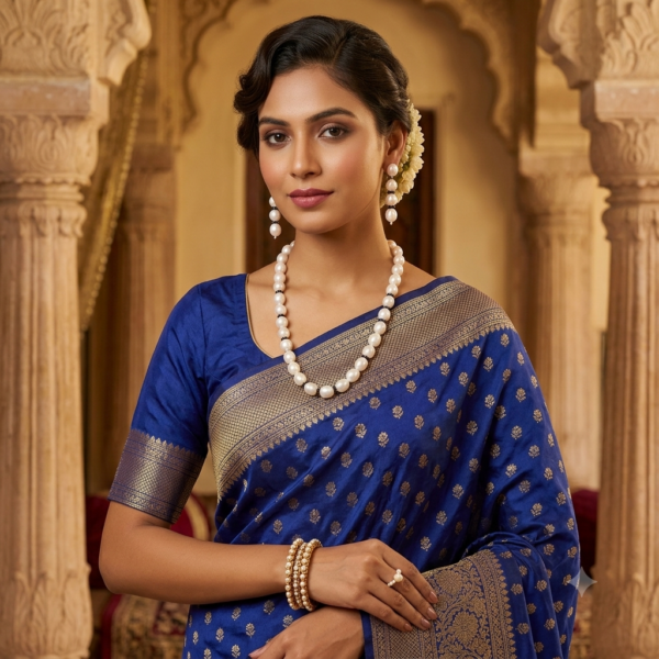 Nated Pearl Necklace