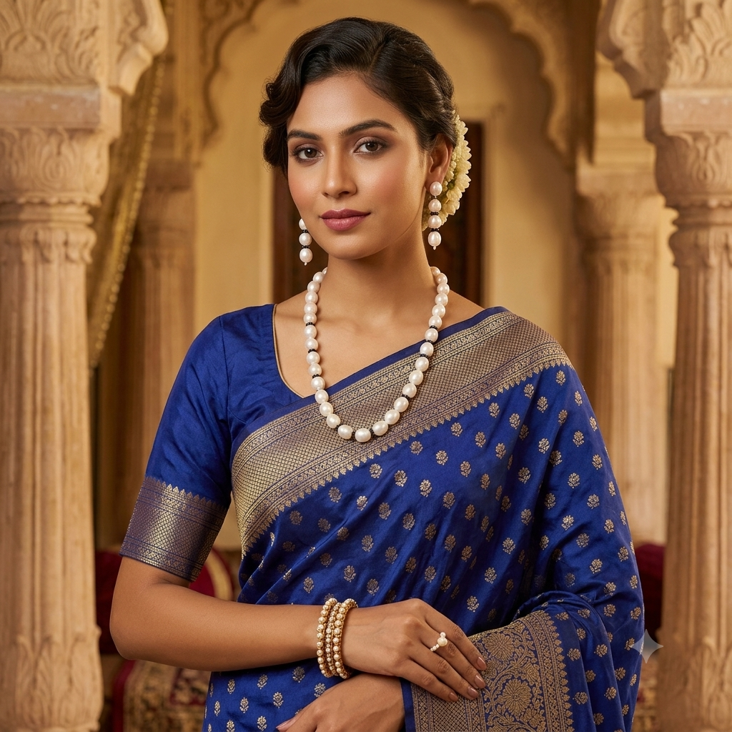 Nated Pearl Necklace