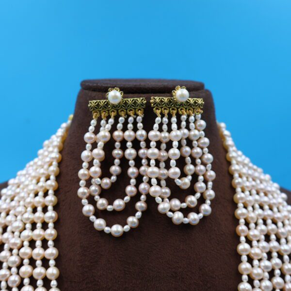 Alternative view of 7 Layer Pink Long Mala