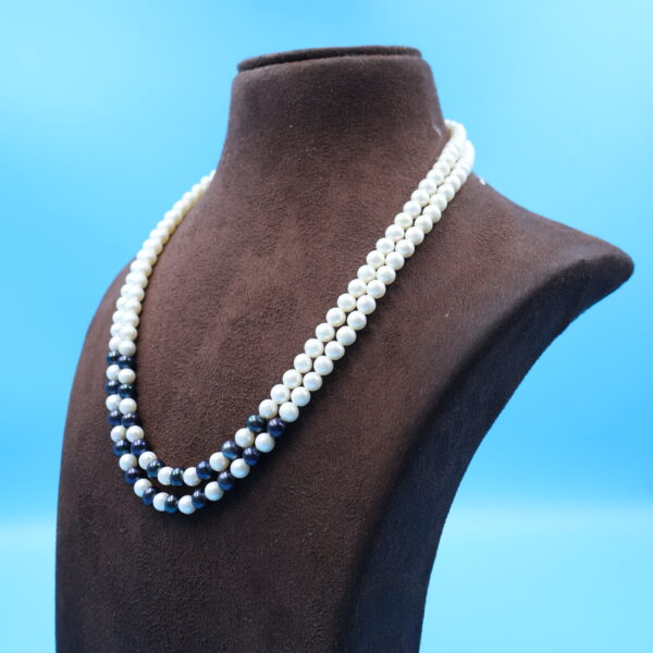 Alternative view of Pearl Plain necklace