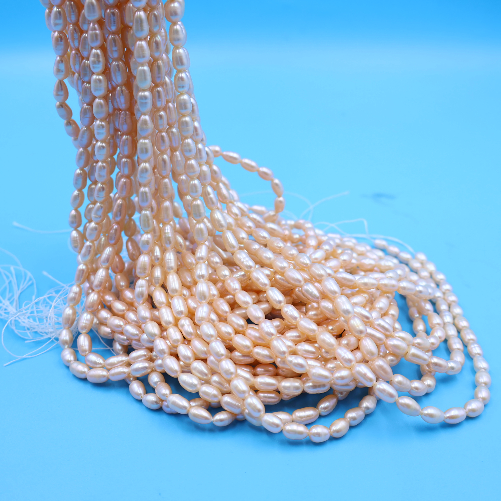 Oval Shape Fresh Water Loose Pearls - Image 3