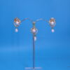Real Pearl Pendent With Hanging Earrings