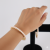 Pearl Bangle Bracelet