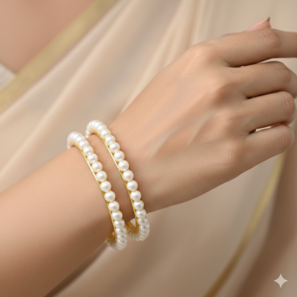 Pearl Studded Gold