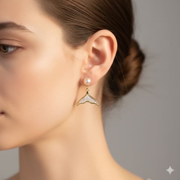 Pearl Drop Dangle Earrings