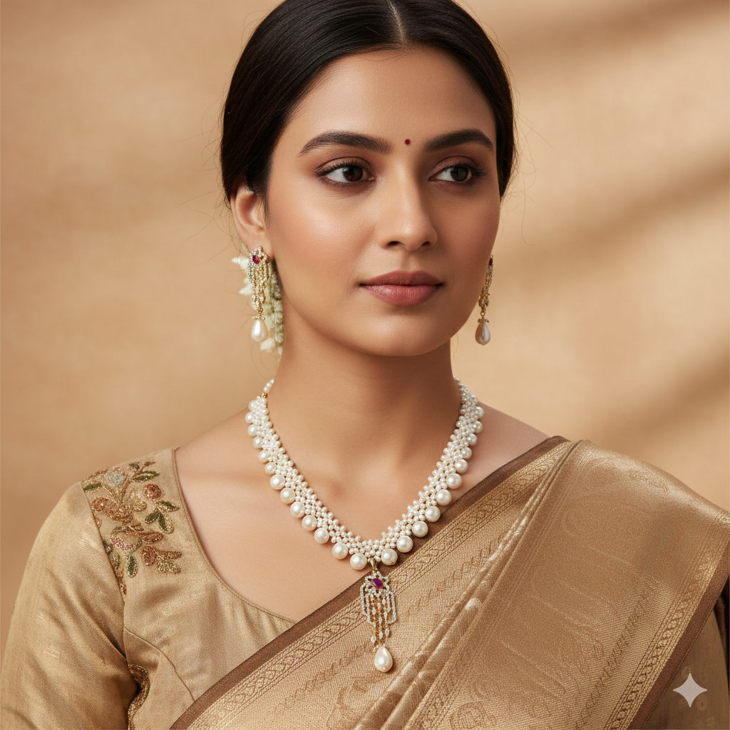 Pearl Necklace Bridal