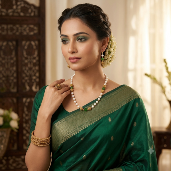 Onex Nakshi Pearl Tar mala